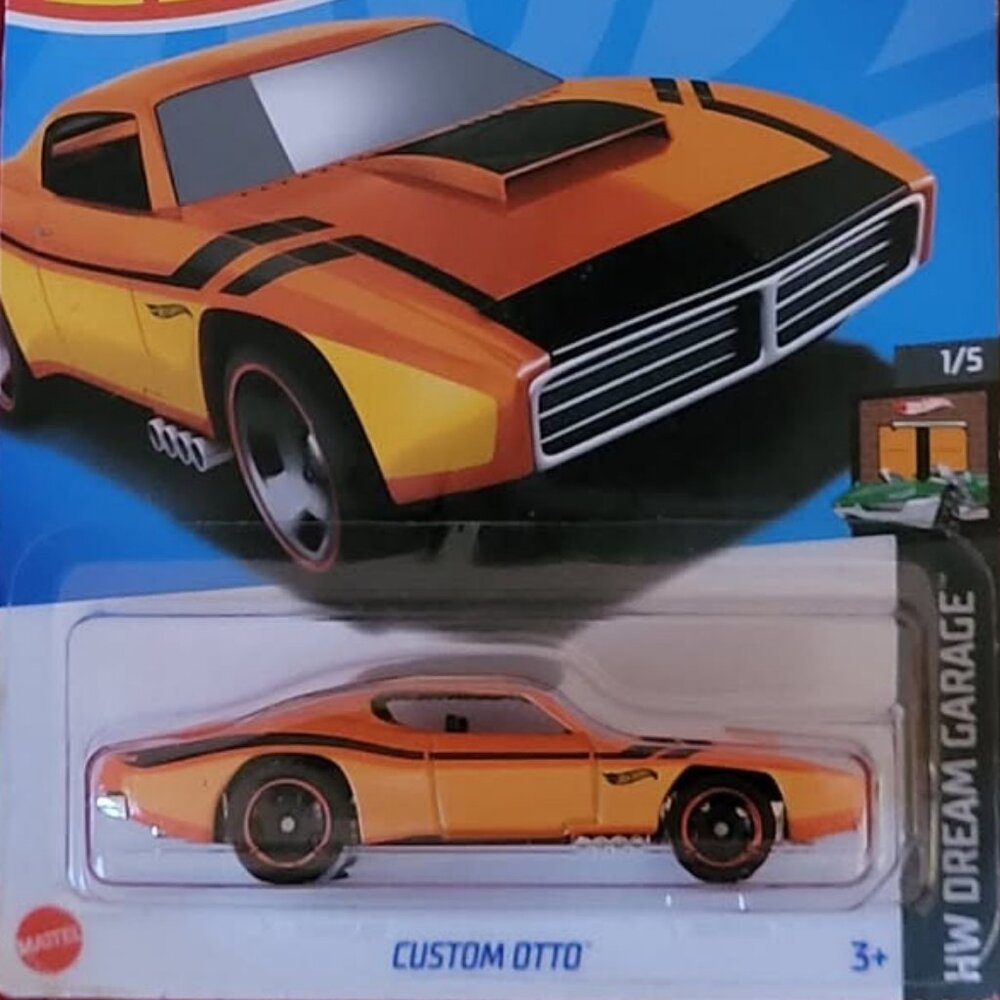 2021 HOT WHEELS, CUSTOM OTTO, #1, MINT IN THE PACKAGE!!!